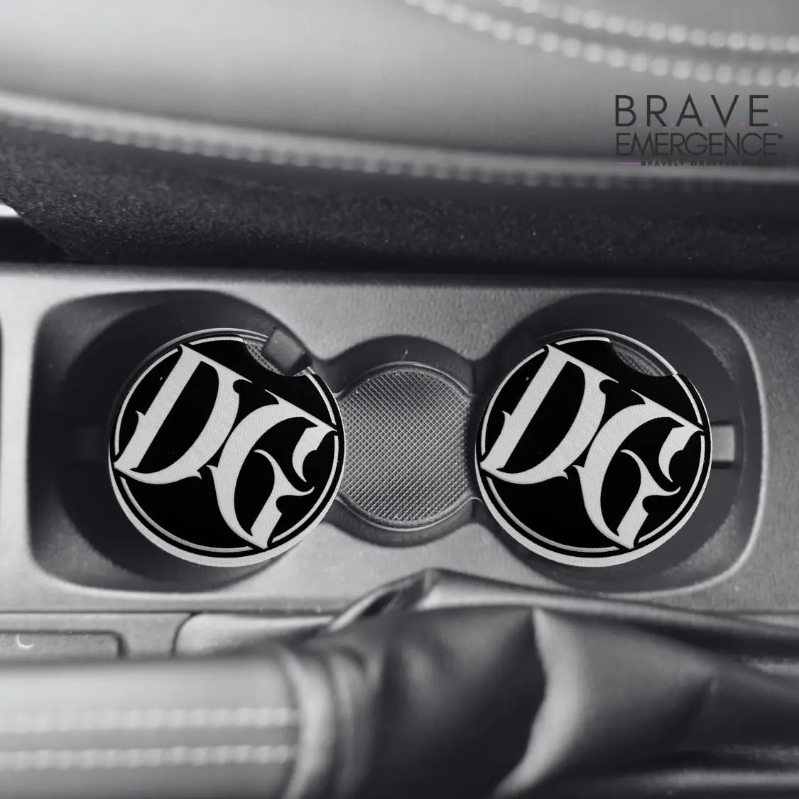 Vehicle Coasters w/logo - (2.75" - set of 2) My Store