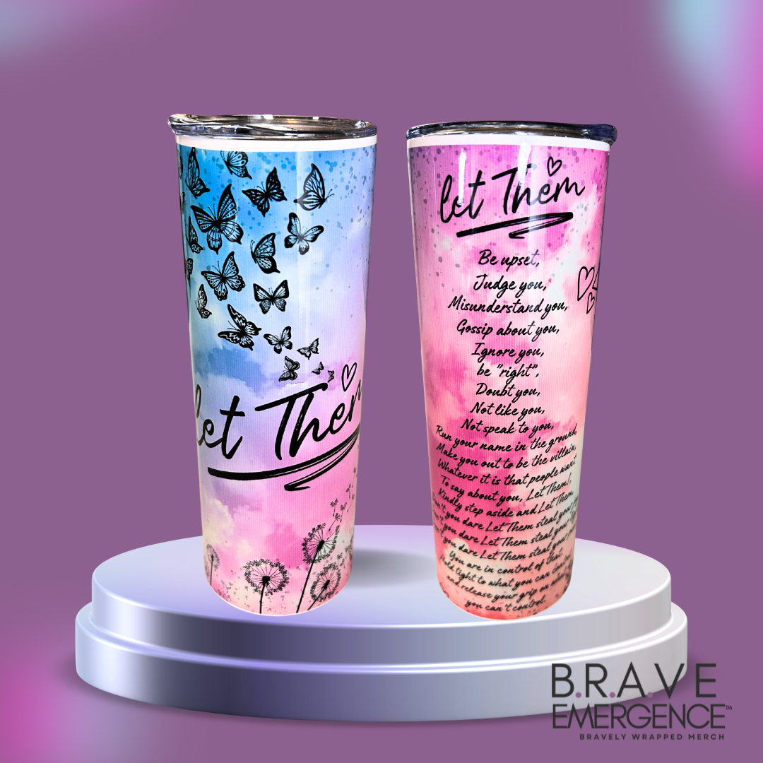 "Let Them" 20-oz Tumbler