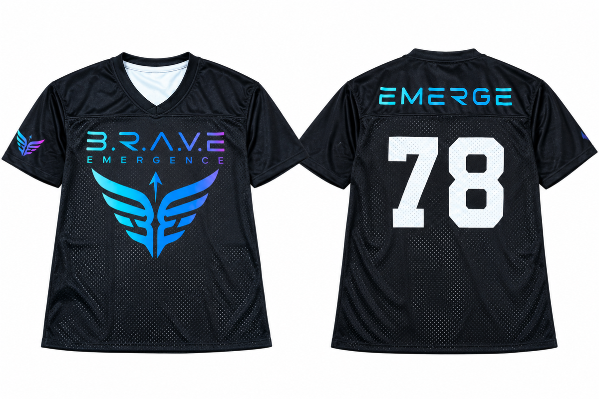 The BRAVE Emergence Victory Jersey