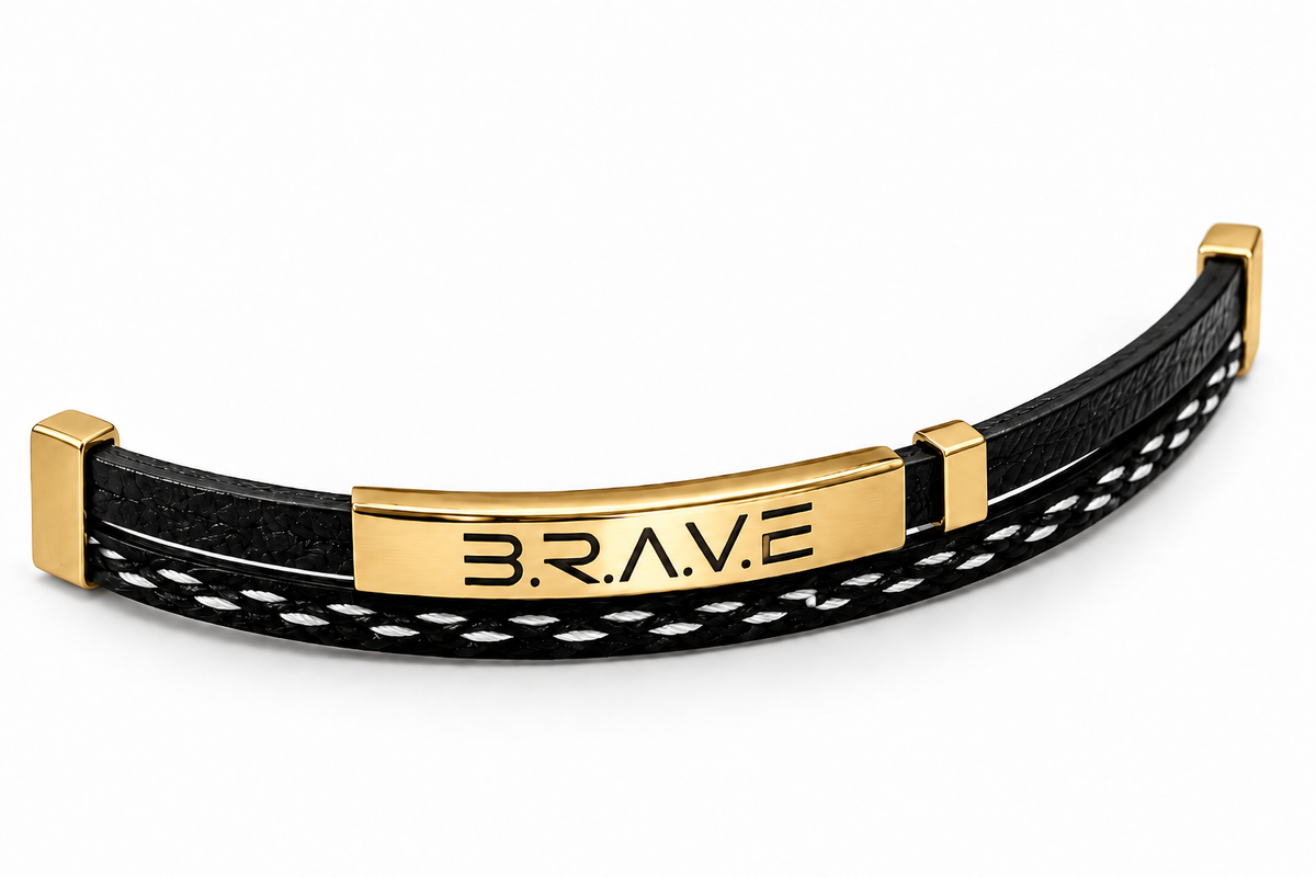 BRAVE Emergence™ Signature Bracelet Stack (GOLD)