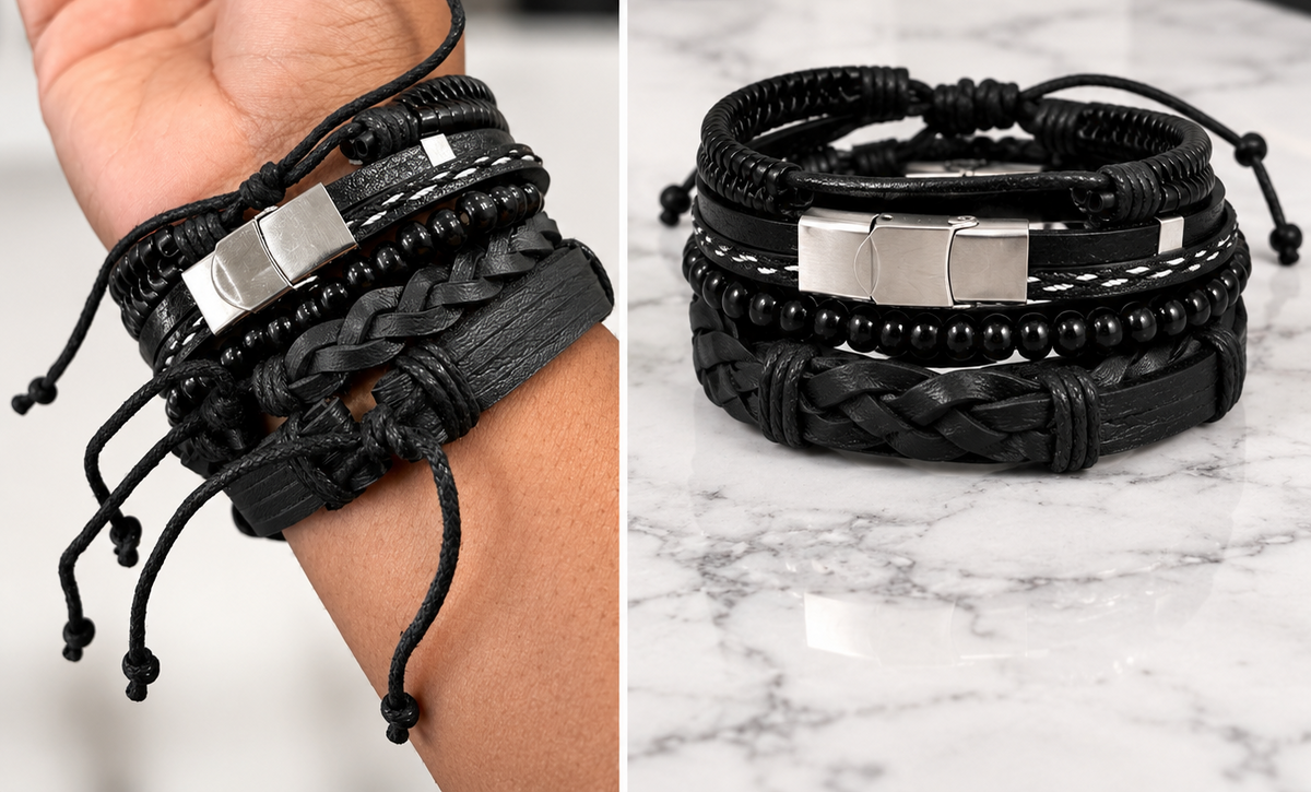 BRAVE Emergence™ Signature Bracelet Stack (SILVER)
