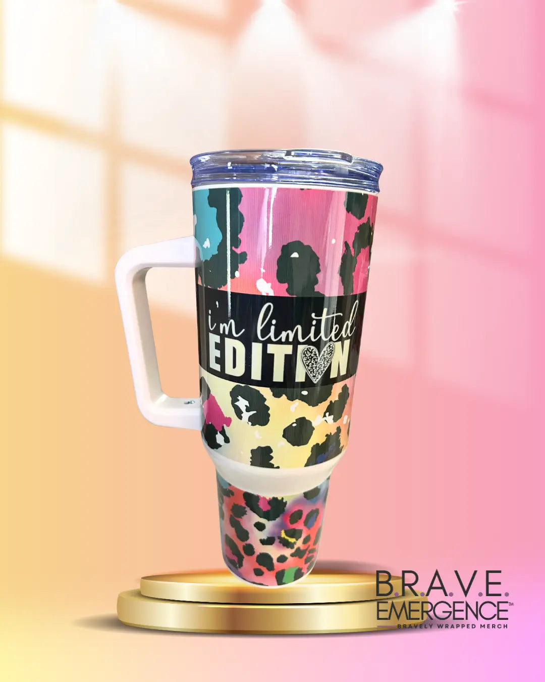 Limited Edition - 40-oz Tumbler Bravely Wrapped Merch