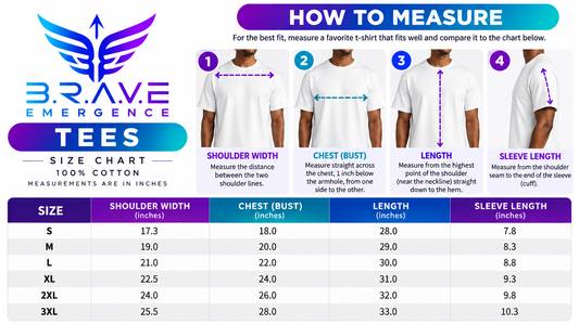 GOD. PURPOSE. B.R.A.V.E.™ T-Shirt