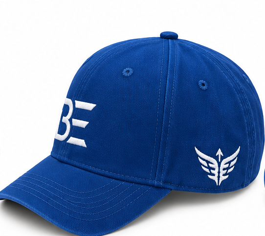 BE Crowned Signature Cap (Royal Blue)