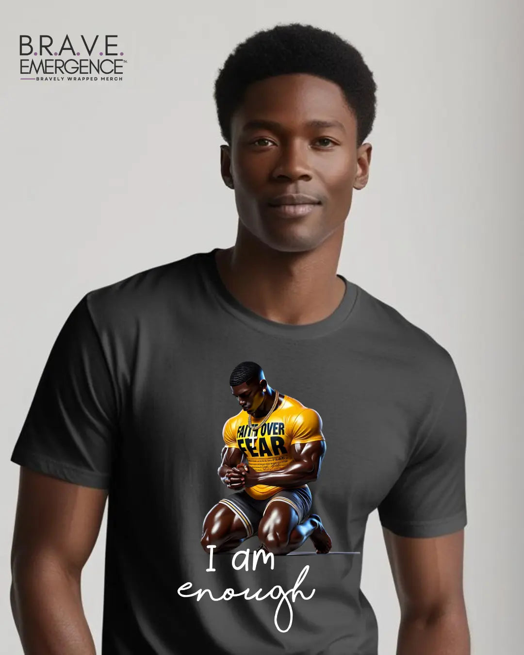 More Than Enough Tee (Men's) Bravely Wrapped Merch