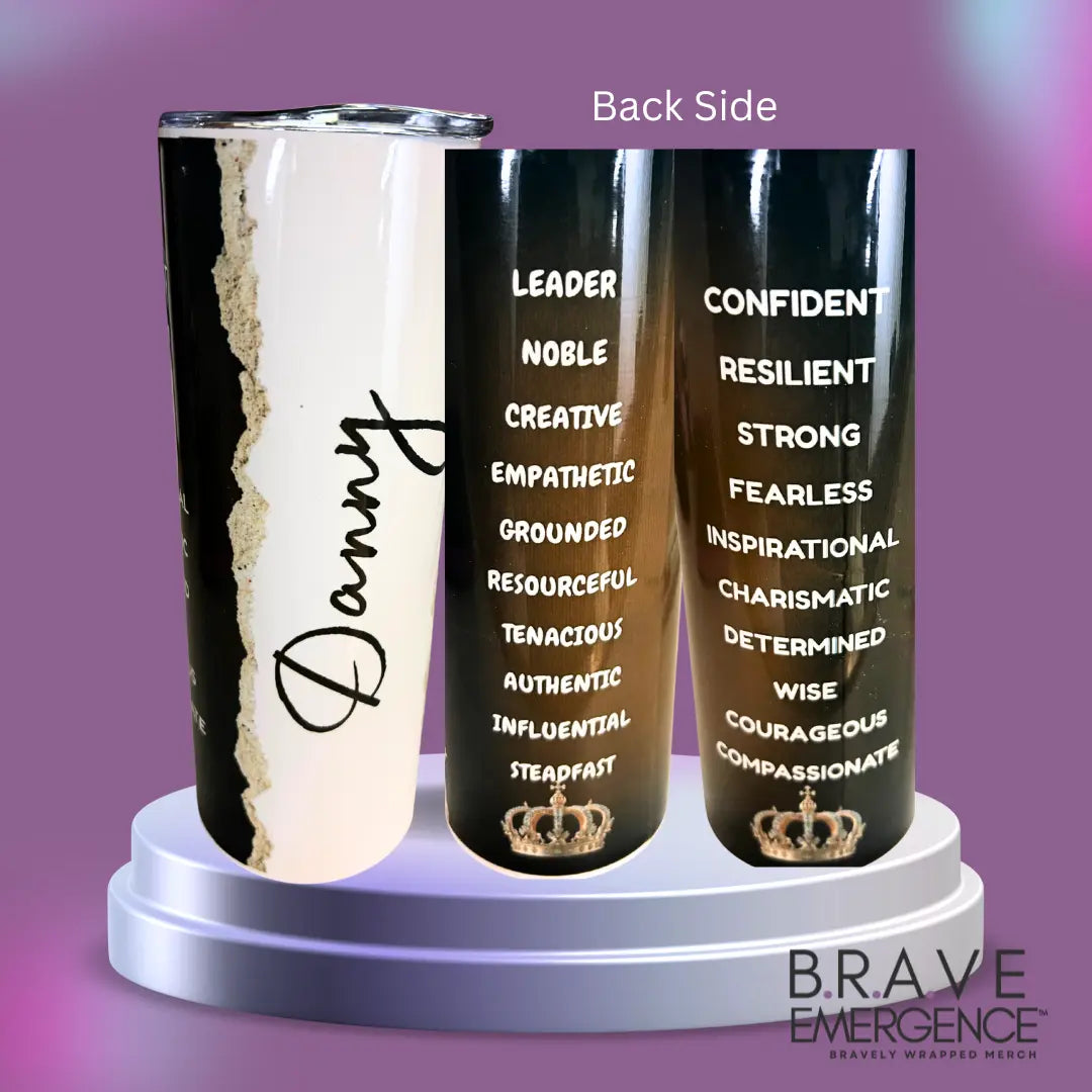 Brave King - 20-oz Tumbler Bravely Wrapped Merch
