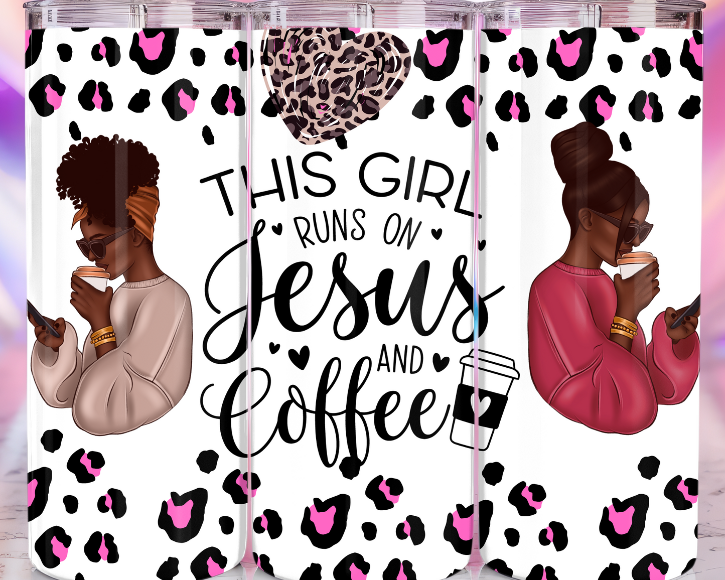 Just Jesus and Coffee 20 oz. Tumbler
