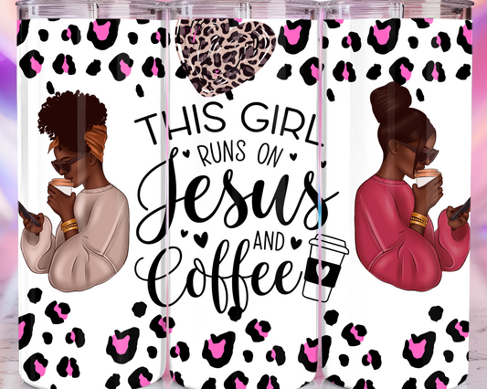 Just Jesus and Coffee 20 oz. Tumbler