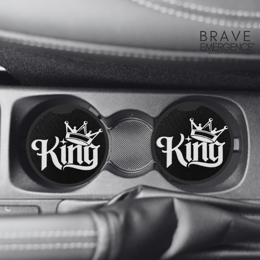 King Vehicle Coasters - (2.75" - set of 2)