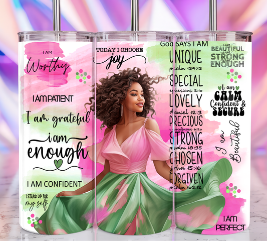 I Am Who God Says - 20-oz Tumbler