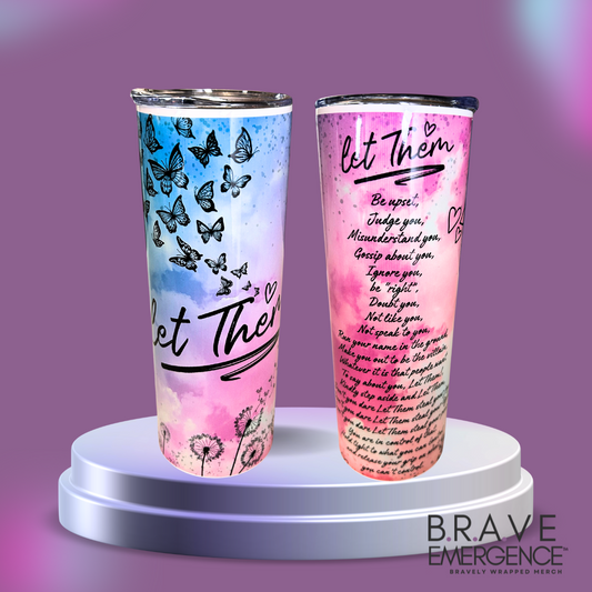 "Let Them" 20-oz Tumbler