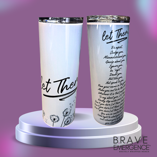 "Let Them" - 20-oz Tumbler