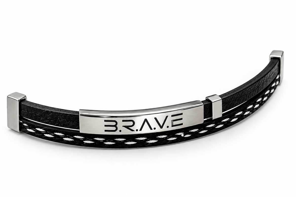BRAVE Emergence™ Signature Bracelet Stack (SILVER)