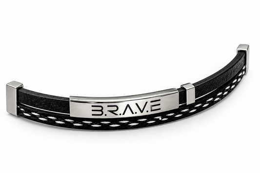 BRAVE Emergence™ Signature Bracelet Stack (SILVER)