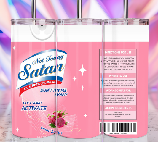 Not Today Satan - 20-oz  Tumbler