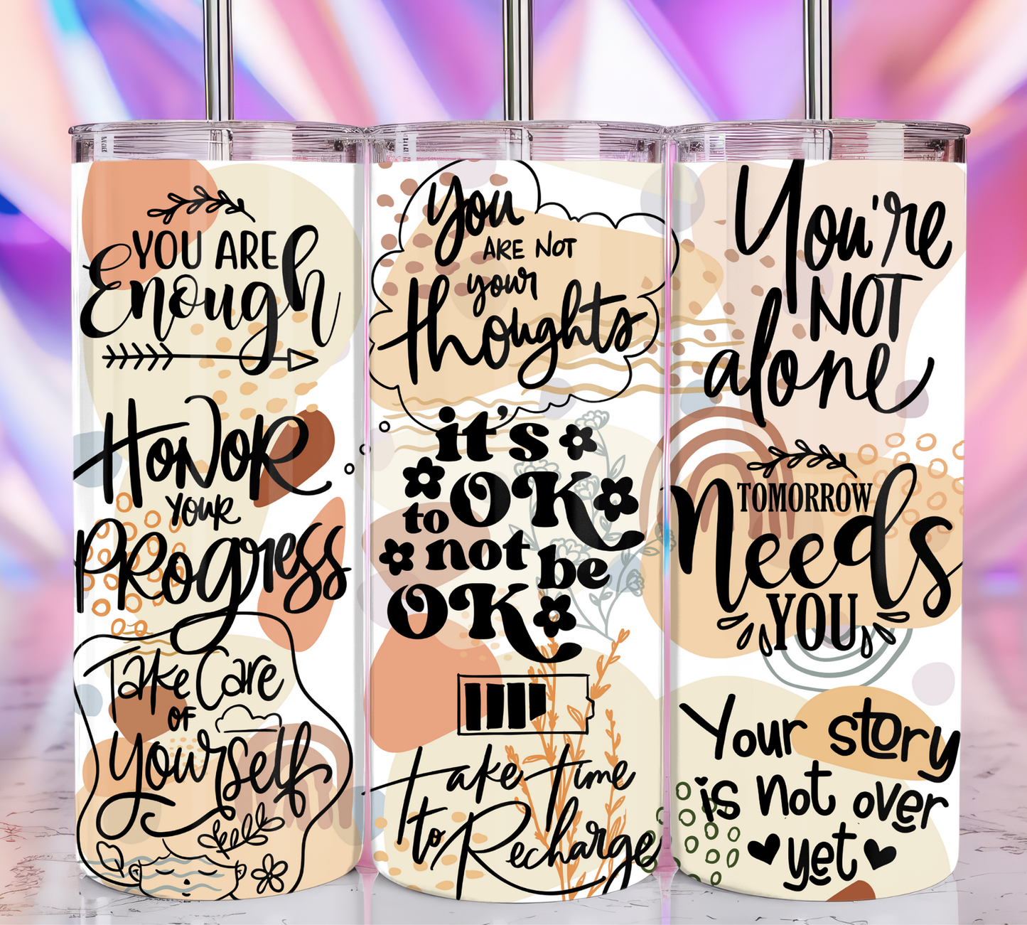 Daily Affirmations - 20-oz Tumbler