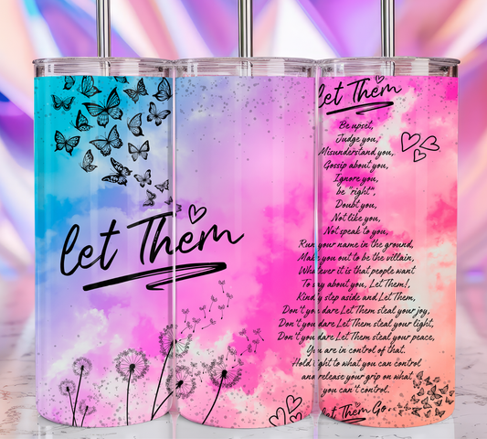 "Let Them" 20-oz Tumbler
