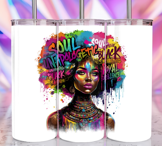 Unapologetically Queenin’ 20-oz Tumbler