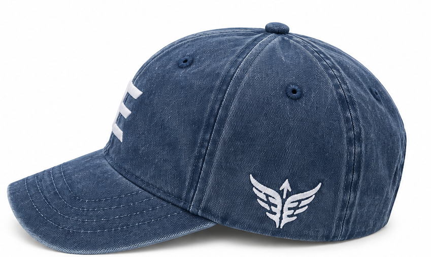 BE Crowned Signature Cap (Denim)